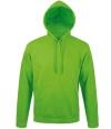 47101 Unisex Snake Hooded Sweatshirt Lime Green colour image